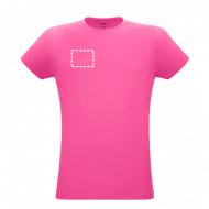 Peito Direito Silk screen têxtil
