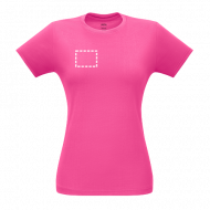 Peito Direito Silk screen têxtil