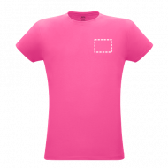 Peito Esquerdo Silk screen têxtil
