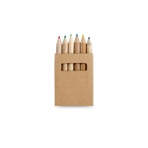 ANIM. Kit para pintar em caixa de papel kraft reciclado
