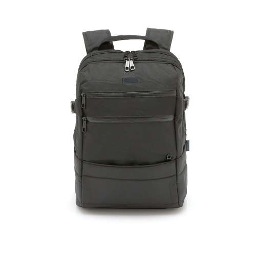 ZIPPERS PLATE. Mochila para notebook (15'6'') em 840D jacquard com dois compartimentos forrados (25 L)