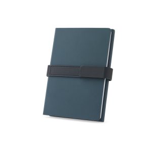HILST. Caderno A5 com capa dura em 80% materiais reciclados estruturado em duas partes: páginas pautadas e páginas lisas