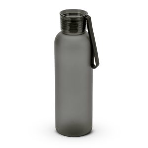 CARGNIN. Squeeze esportiva em PET 100% reciclado, com acabamento fosco (600 mL)