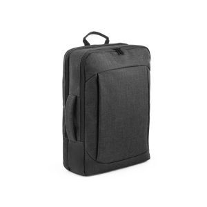 ALEXANDRIA. Mochila 2 em 1 para notebook (15'6") em 600D (14 L)