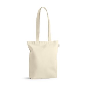 VALÊNCIA. Sacola em 100% algodão reciclado (140 g/m²)