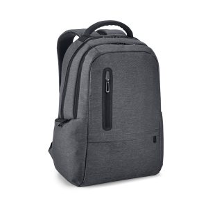 BOSTON. Mochila para notebook (17'') em Nylon 2Tone impermeável com dois compartimentos forrados e almofadados (20 L)