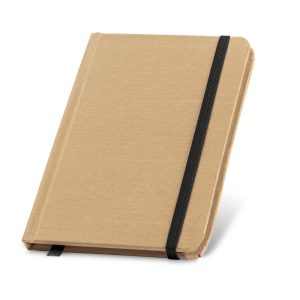 FLAUBERT. Caderno de bolso de capa dura em cartão 100% reciclado, com páginas lisas recicladas