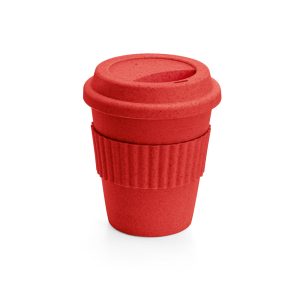 CUPPA. Copo de viagem em fibra de bambu (60%) e PP (40%) com tampa