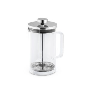 JENSON. Cafeteira em vidro borossilicato com tampa em aço inox (600 mL)