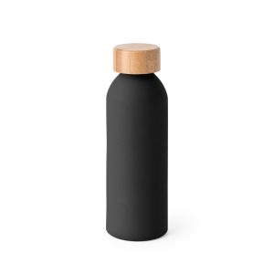 QUETA SOFT. Squeeze em alumínio com acabamento emborrachado (550 mL)