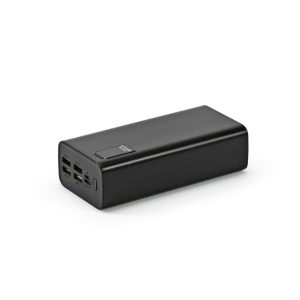 GURDON. Bateria portátil em ABS 100% reciclado (30'000 mAh)