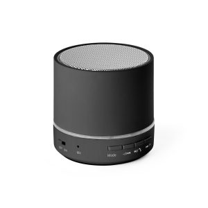 RE-PEREY. Caixa de som portátil com microfone e autonomia de 4h30 (400 mAh), em ABS 100% reciclado