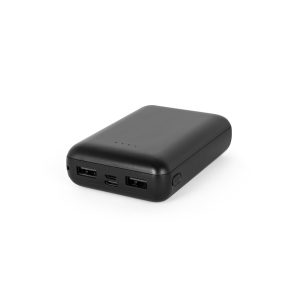 LEAKEY 10. Bateria portáti em ABS 100% reciclado (10'000 mAh)