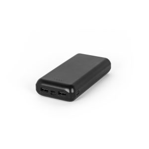 LEAKEY 20. Bateria portátil em ABS 100% reciclado (20'000 mAh)