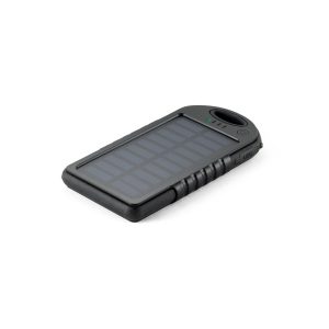 DAY. Bateria portátil solar com painel solar e LED em ABS (2'000 mAh)