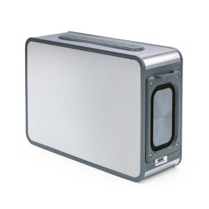 JOUNCER. Caixa de som com microfone e autonomia de 7h (5'200 mAh), em ABS 100% reciclado